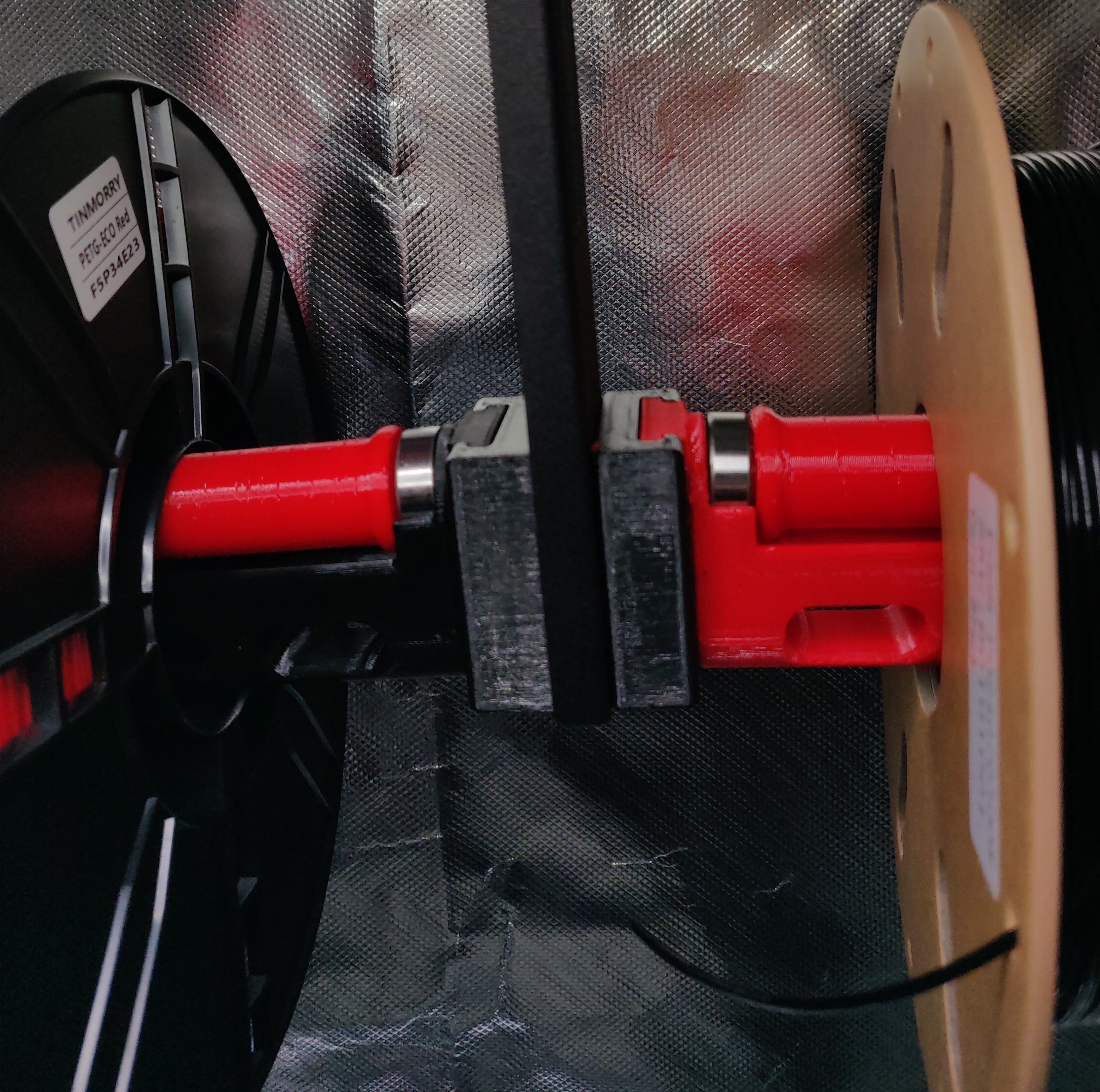 Filler - Filament Holder - Upside Down FillerBraceCrealityBolt 3D model thumbnail
