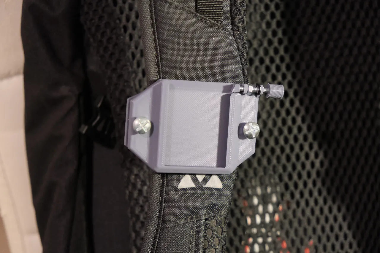 Arca swiss parametric camera backpack clip by RobbeDeGreef