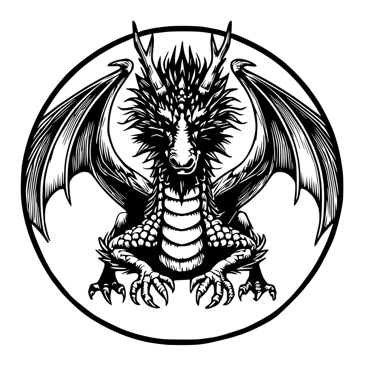 Wall art: Dragon (17)