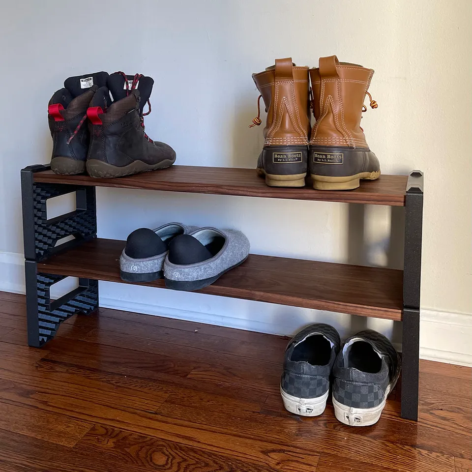 Stackable Shoe Rack by 3DDIY