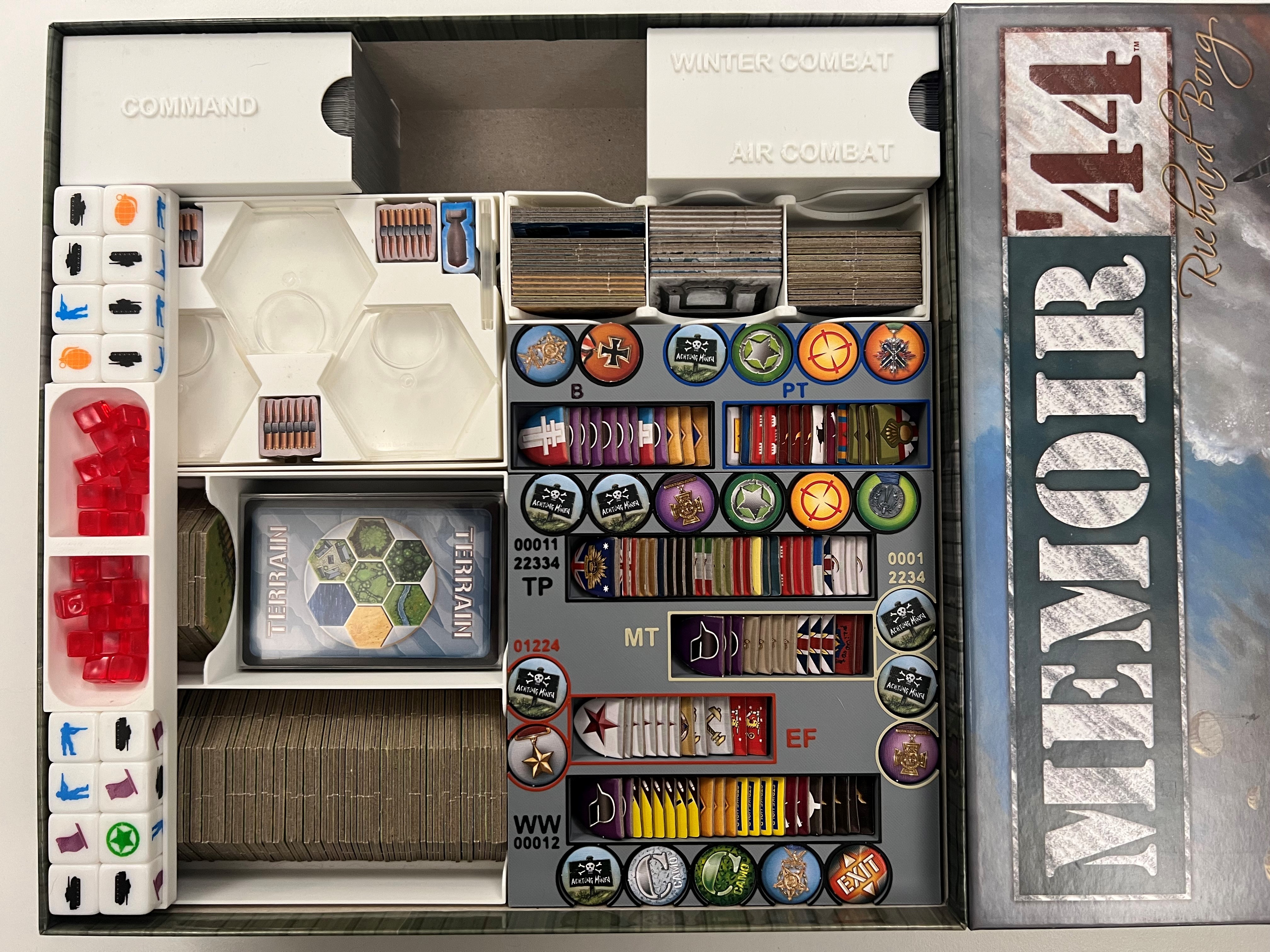 Memoir 44 : Three Box Insert Modular