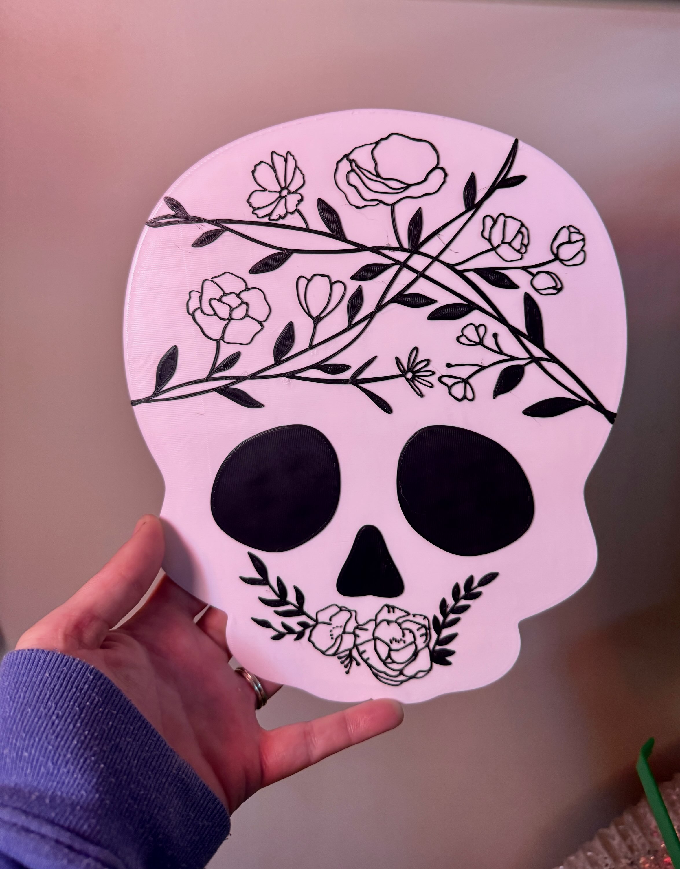 Floral Skull — miniatura 4