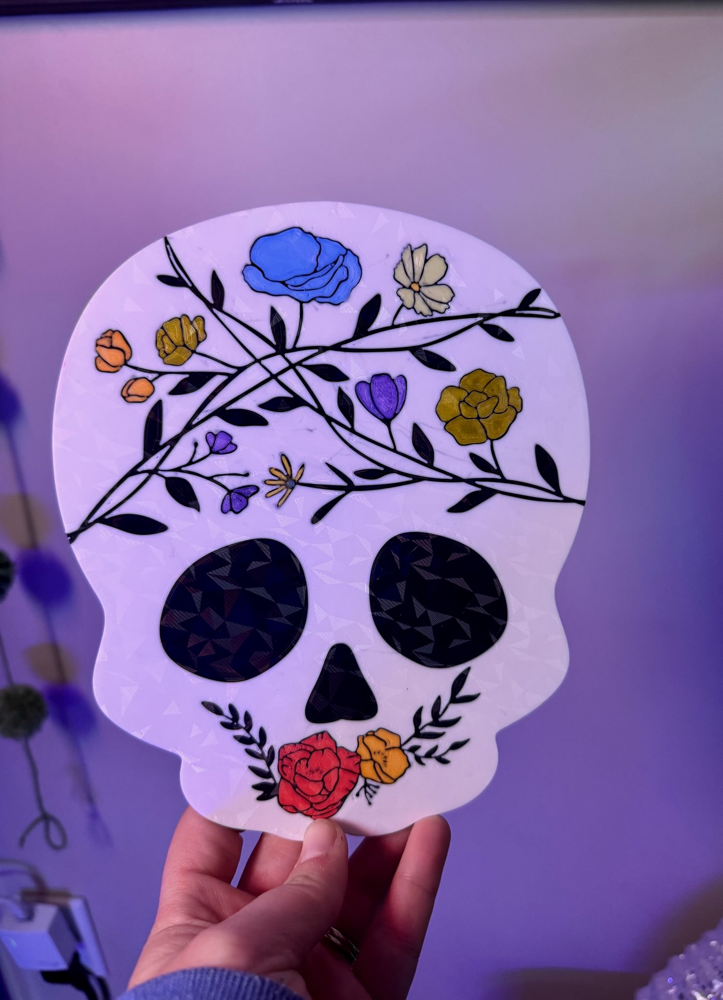 Floral Skull — miniatura 3