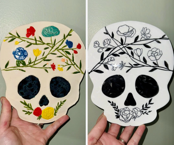 Floral Skull — miniatura 2