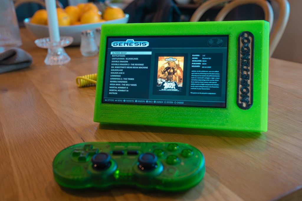 NOPETENDO: 7-in. portable RetroPie Machine