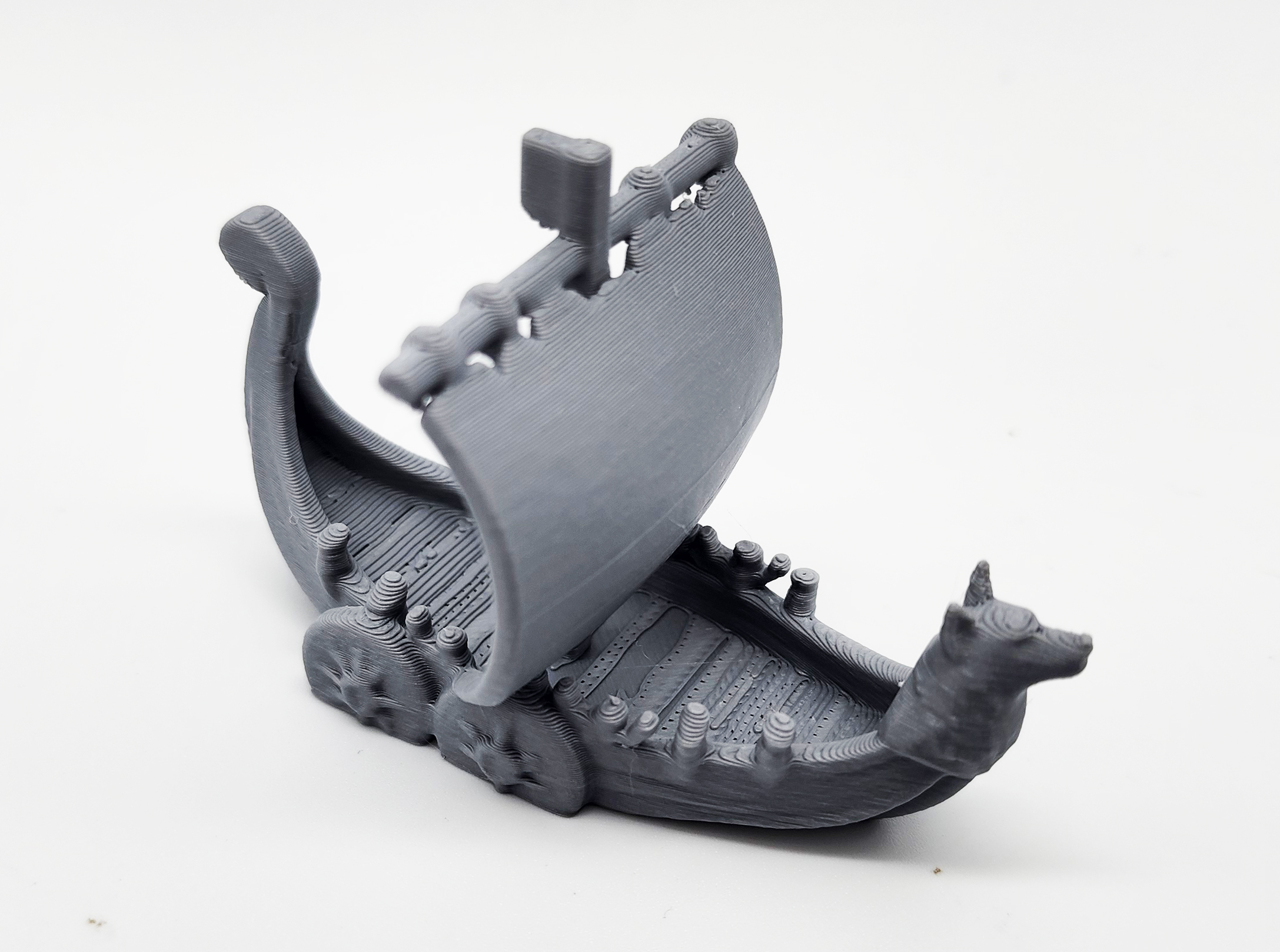 Viking Longship Benchmark - No Supports — miniatura 2