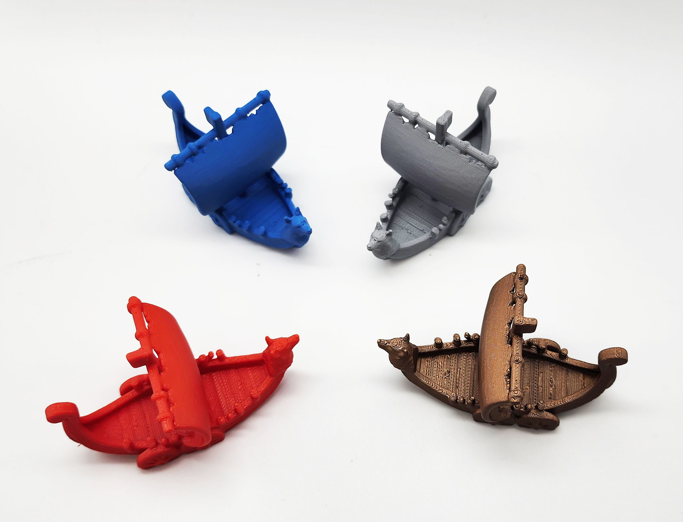 Viking Longship Benchmark - No Supports — miniatura 8