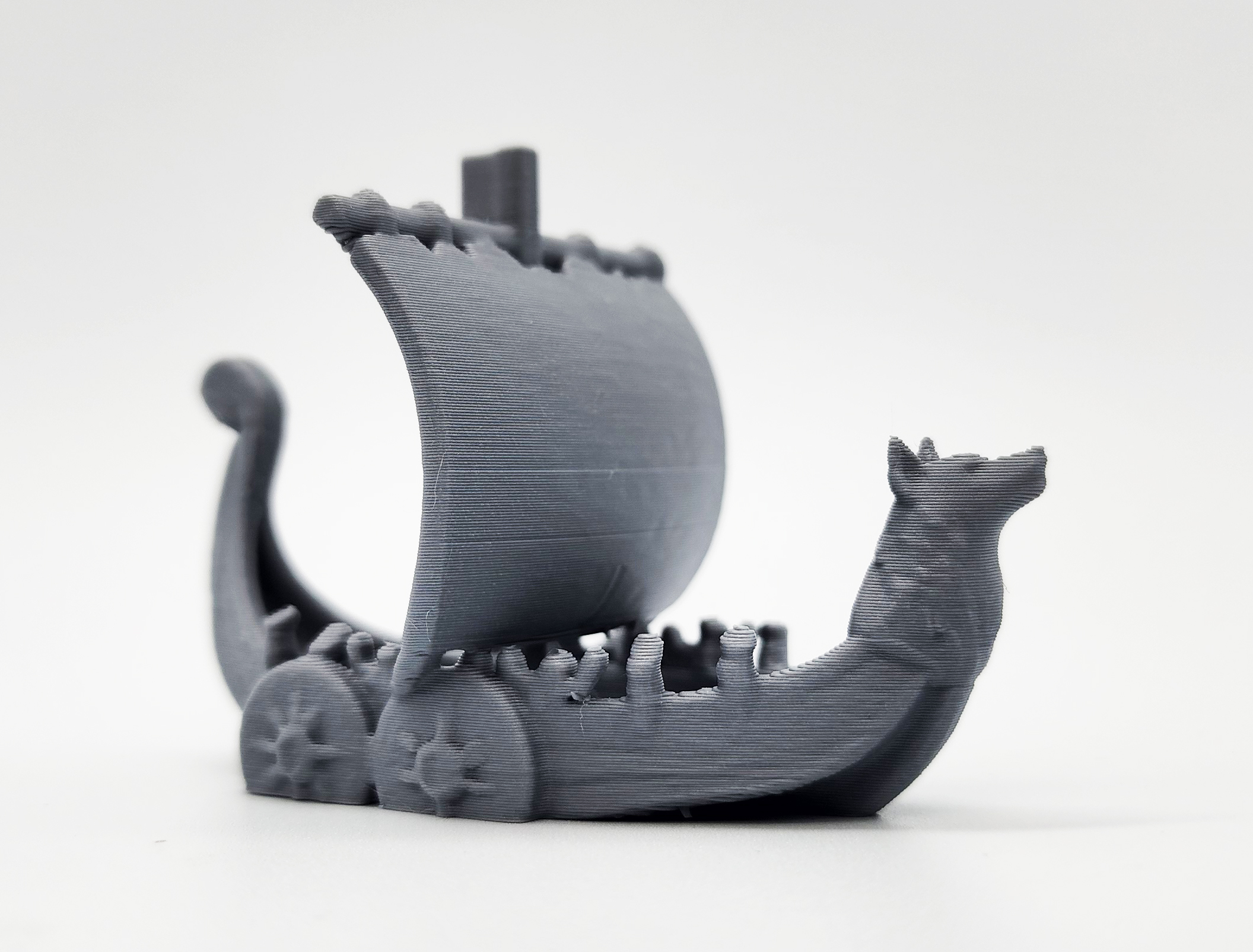 Viking Longship Benchmark - No Supports — miniatura 4