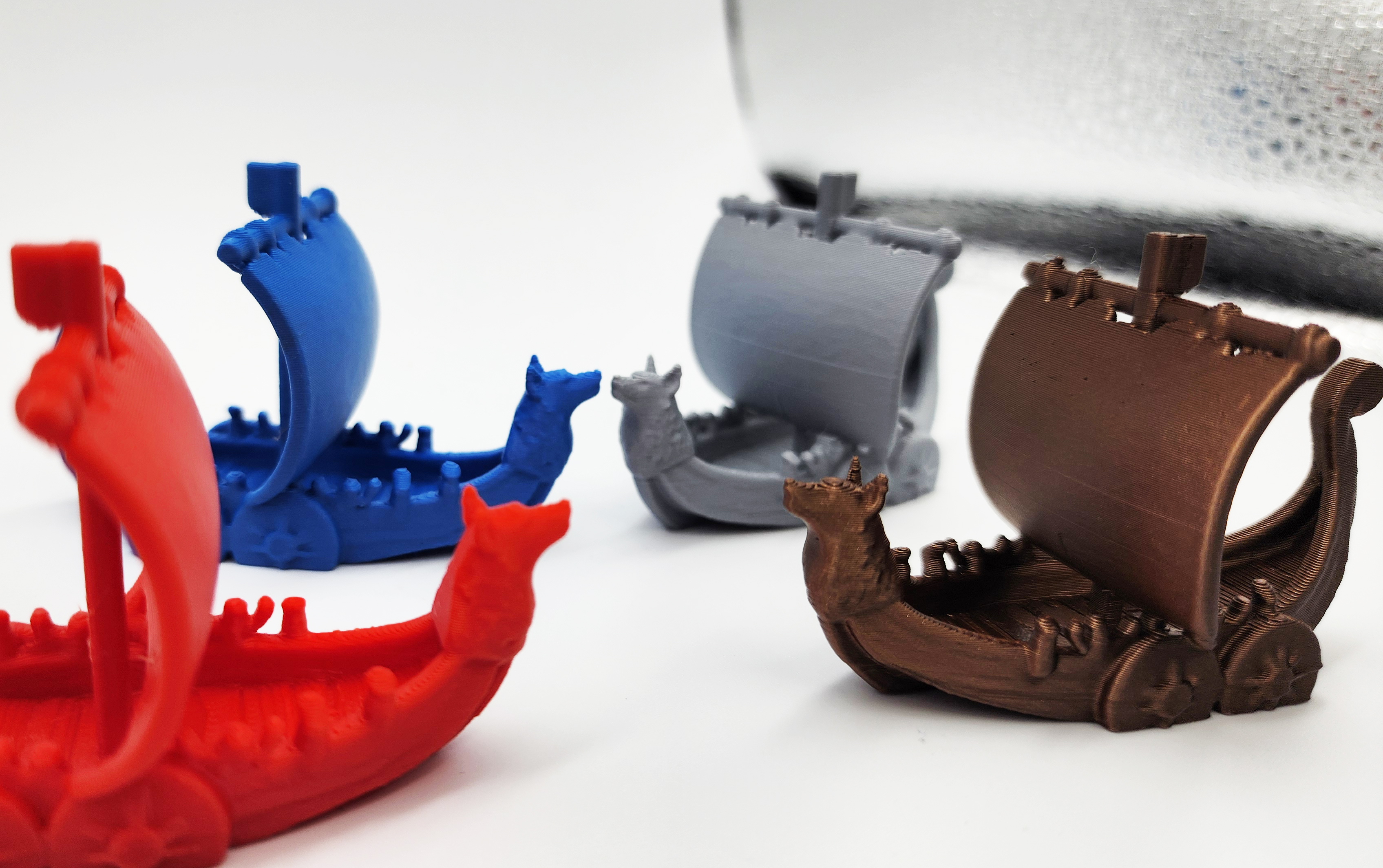 Viking Longship Benchmark - No Supports — miniatura 6
