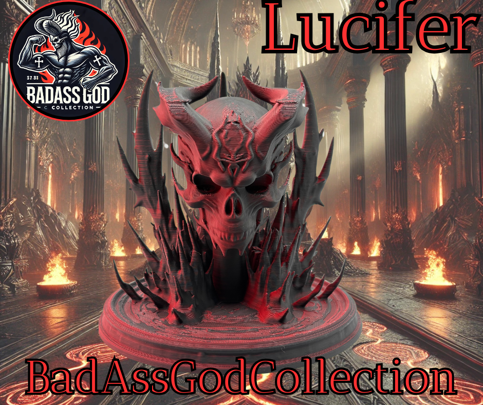 Lucifer Skull / Luzifer Schädel