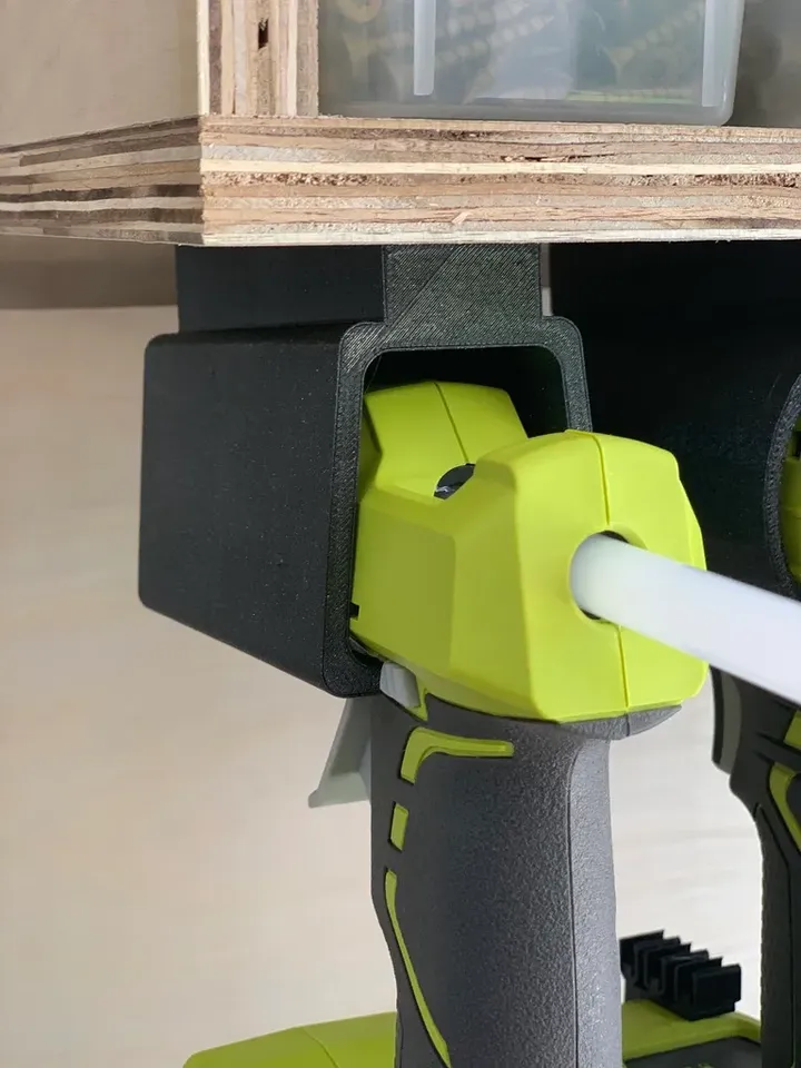 Precast Tool Box with Glue Gun Stand