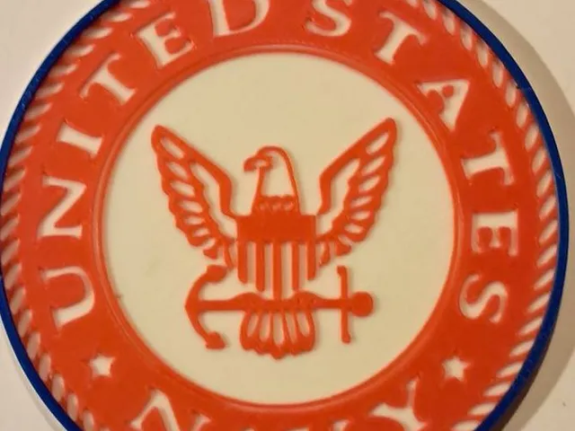 UNITED STATES NAVY COASTER  (THANK YOU FOR YOUR SERVICE)