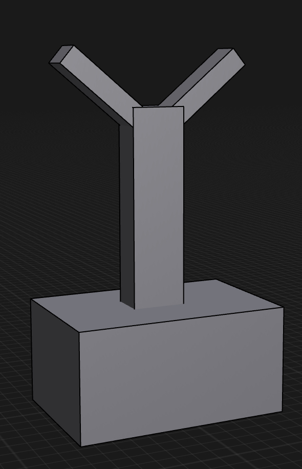 Simple Headphone Stand