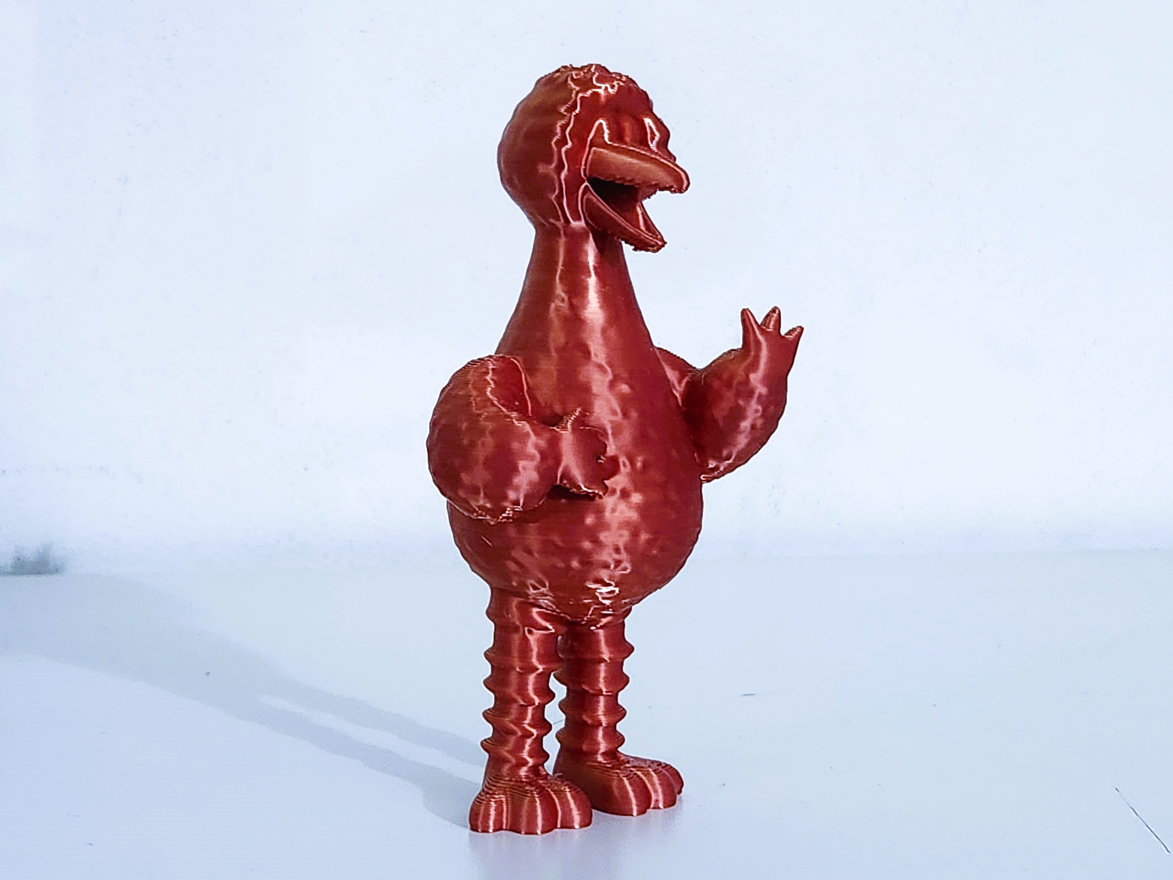 Sesame Street's Big Bird figure