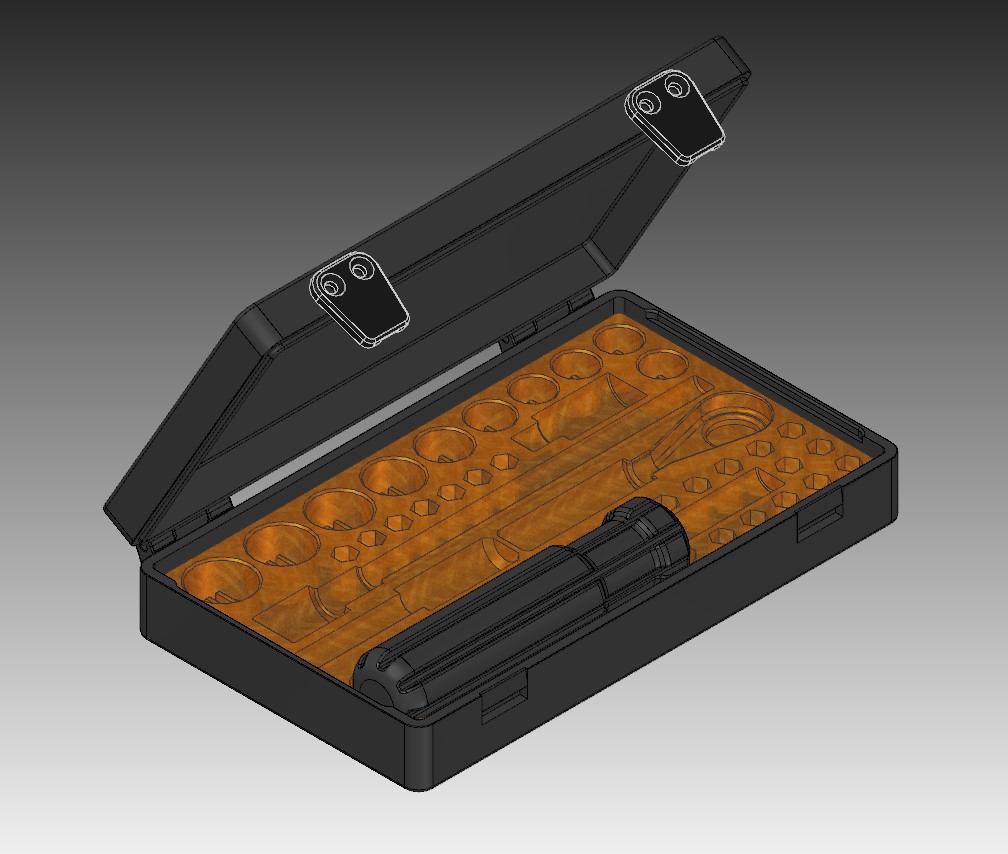 Toolbox bit set case