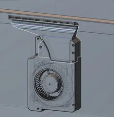 FlashForge Adventurer 5M/5M PRO Lightweight Cooling Fan Duct by Sergey ...