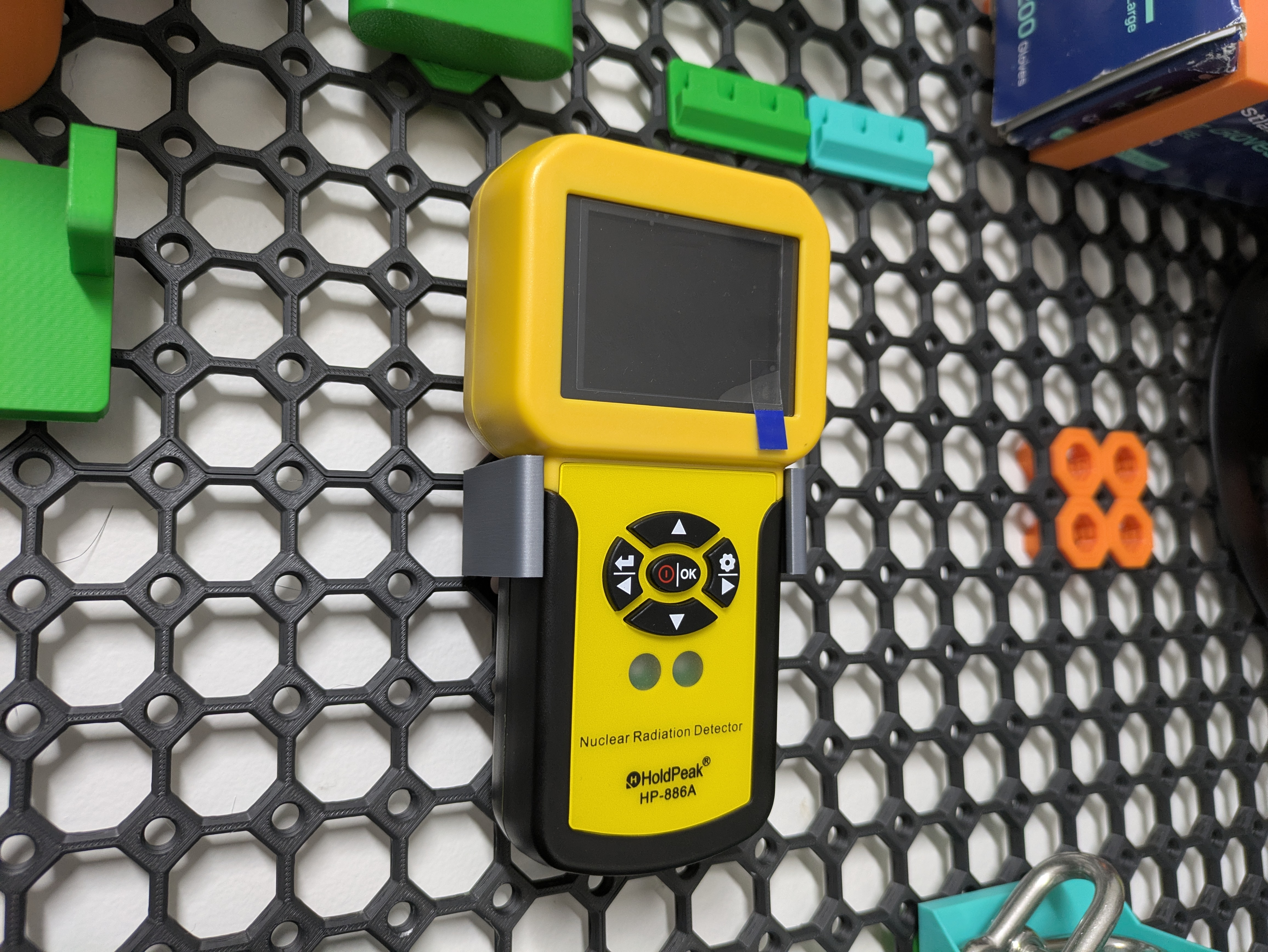 Multiboard Holder for Holdpeak 886A Radiation Detector Geiger Counter