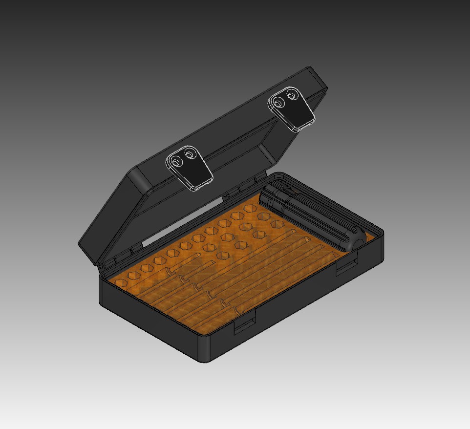 small Toolbox bit set case