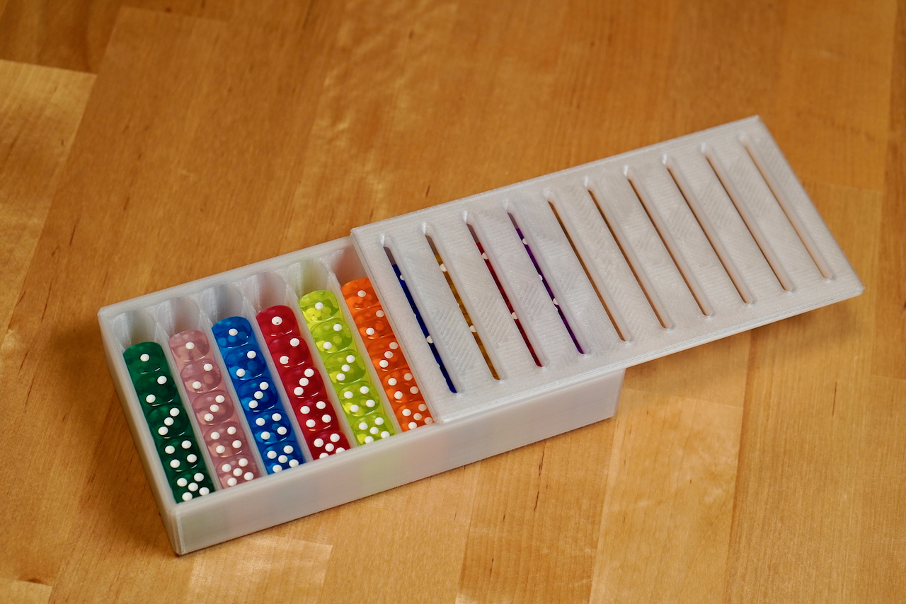 100 dices box