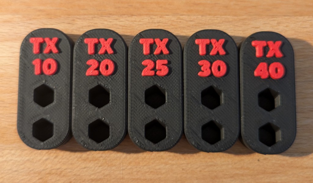 Wall-Mounted Bit Holder – 18 mm / Bit-Halter für Wand & Regal — miniatura 2