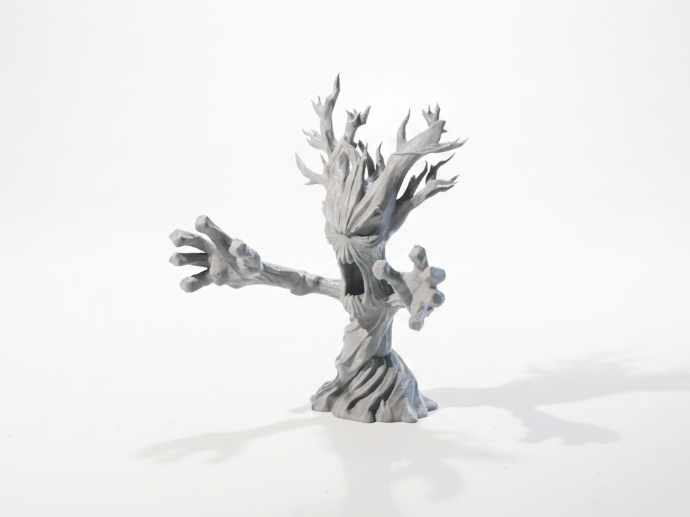 Scary Tree Spooky Halloween Decoration 3D Printable