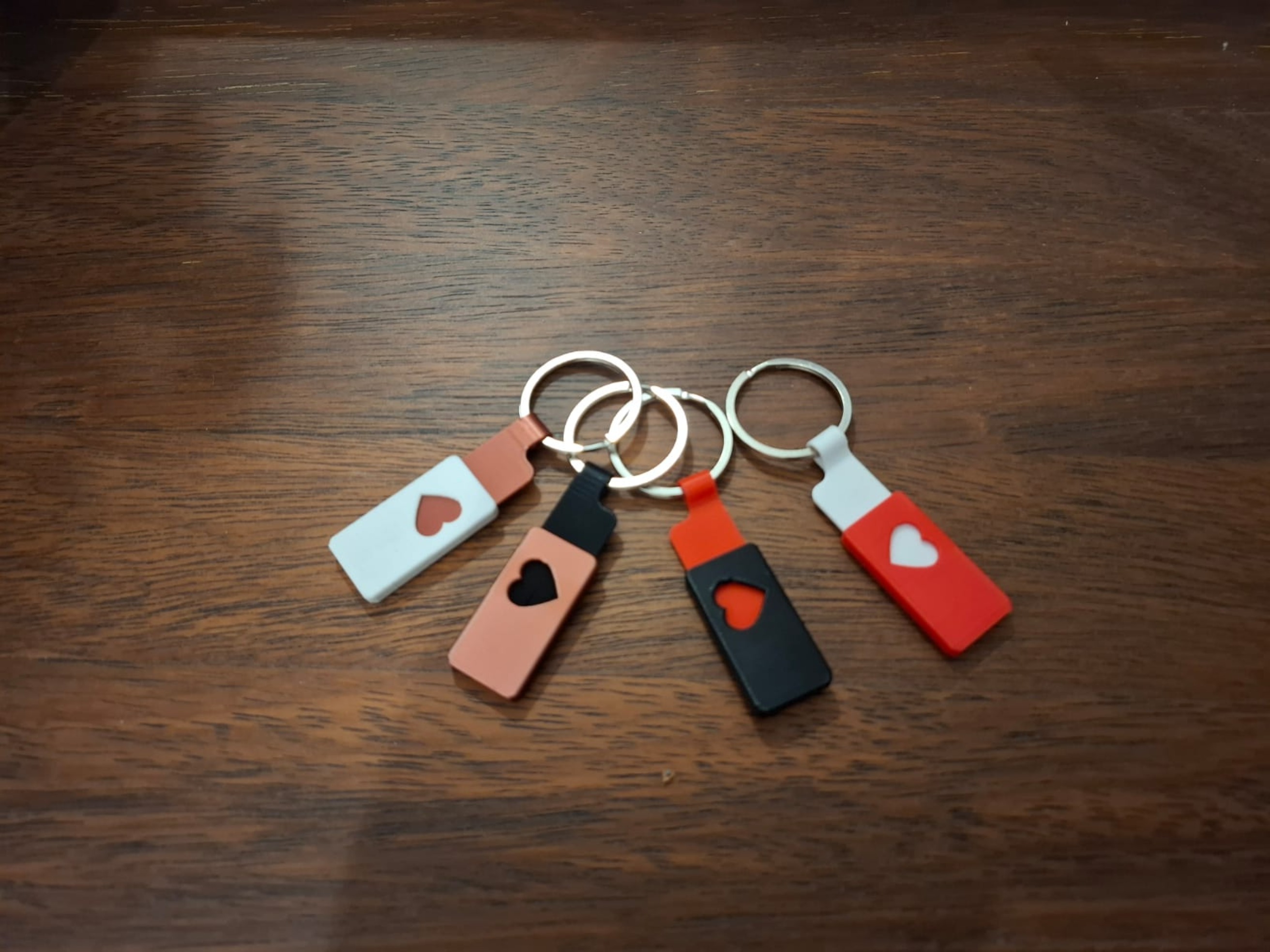 keychain heart