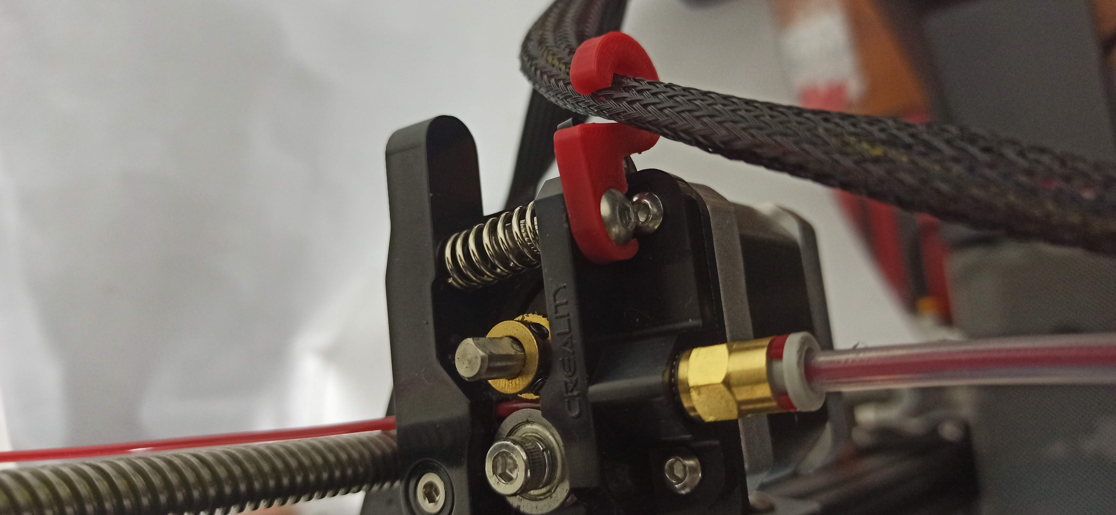 Cable holder extruder for Creality Ender 3 V2