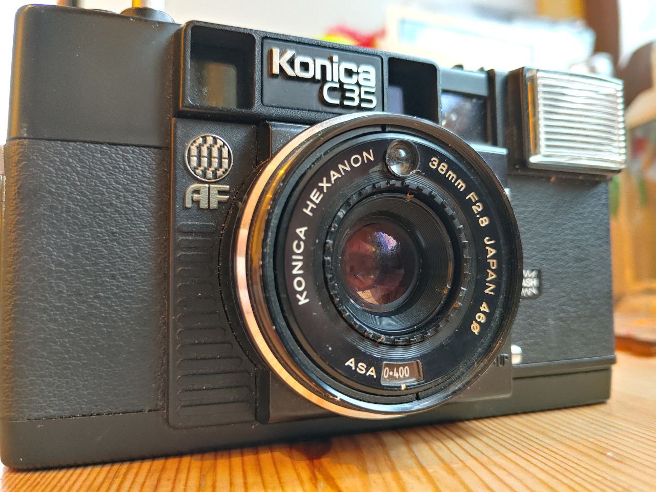 Tool for stuck Konica C35 ASA Dial