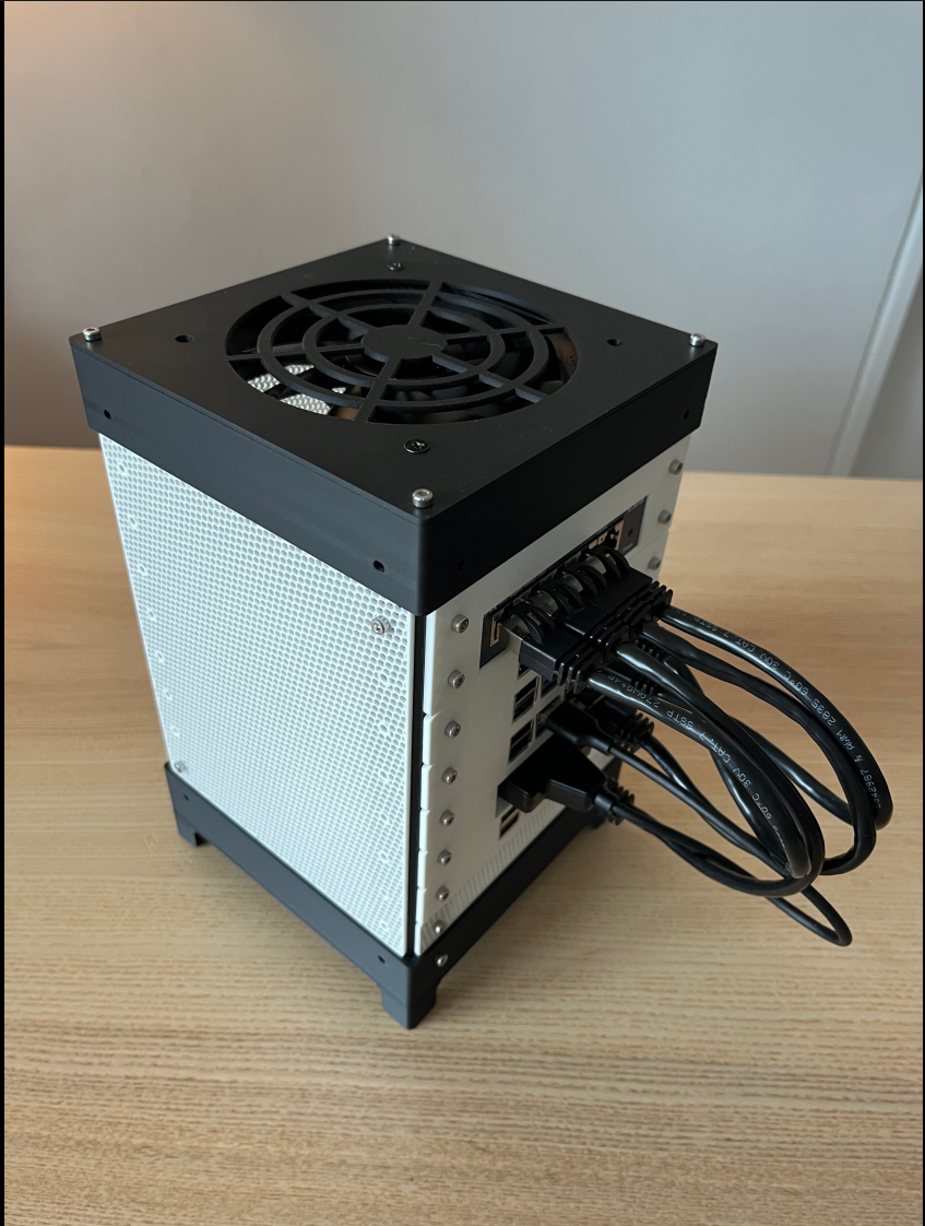 Miniatura 2 do modelo 3D Microlab - Mini Modular Home Server Rack