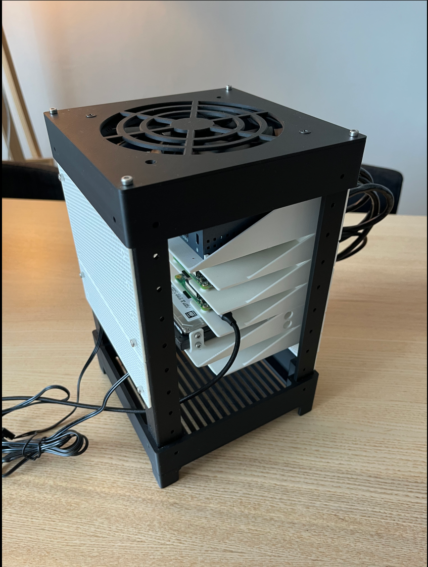 Miniatura 7 do modelo 3D Microlab - Mini Modular Home Server Rack