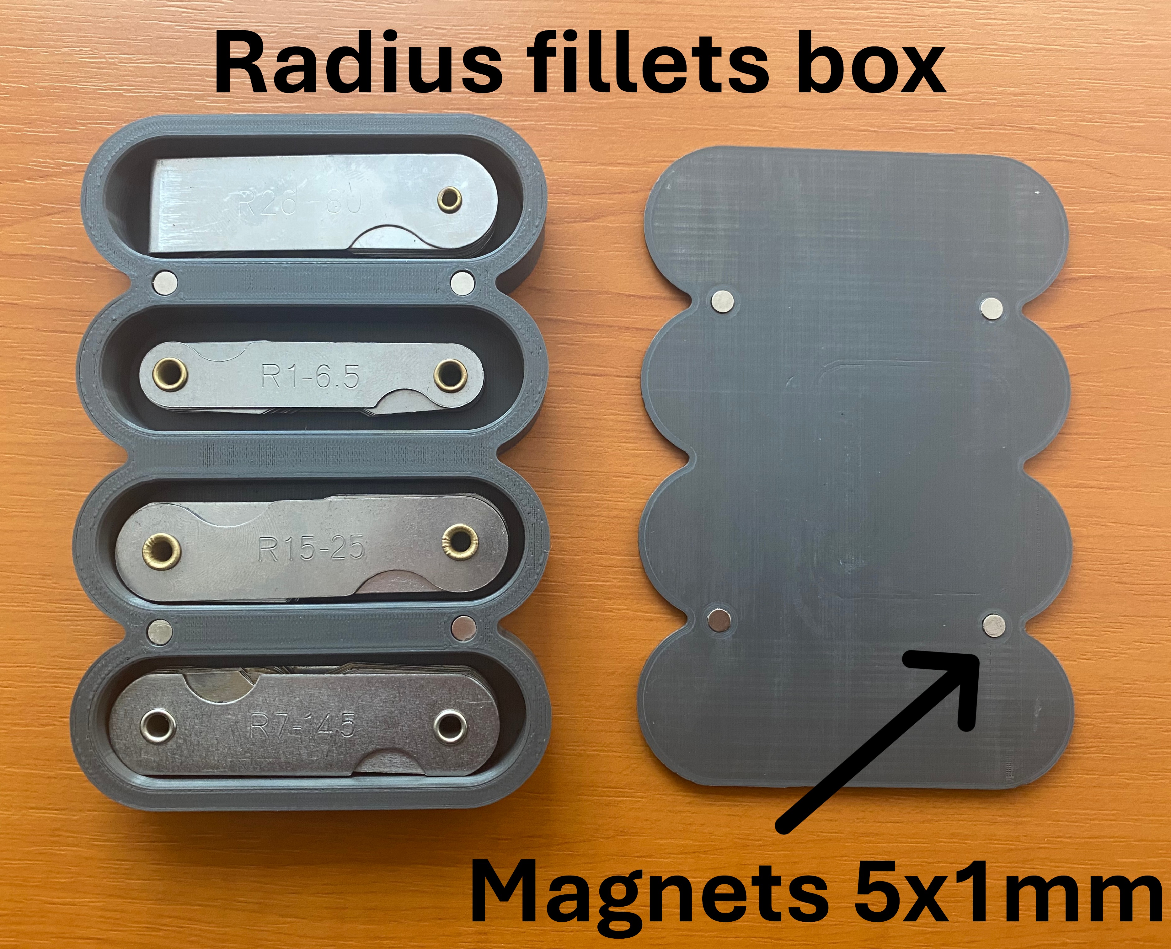 Box for Radius Fillets