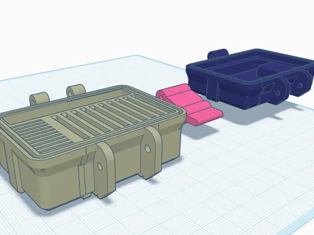 Rugged sd card box