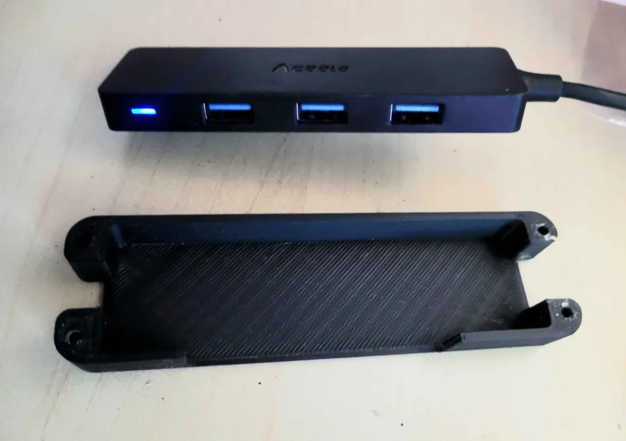 Desk Holder - For Aceele Data Hub 4 Ports — miniatura 2