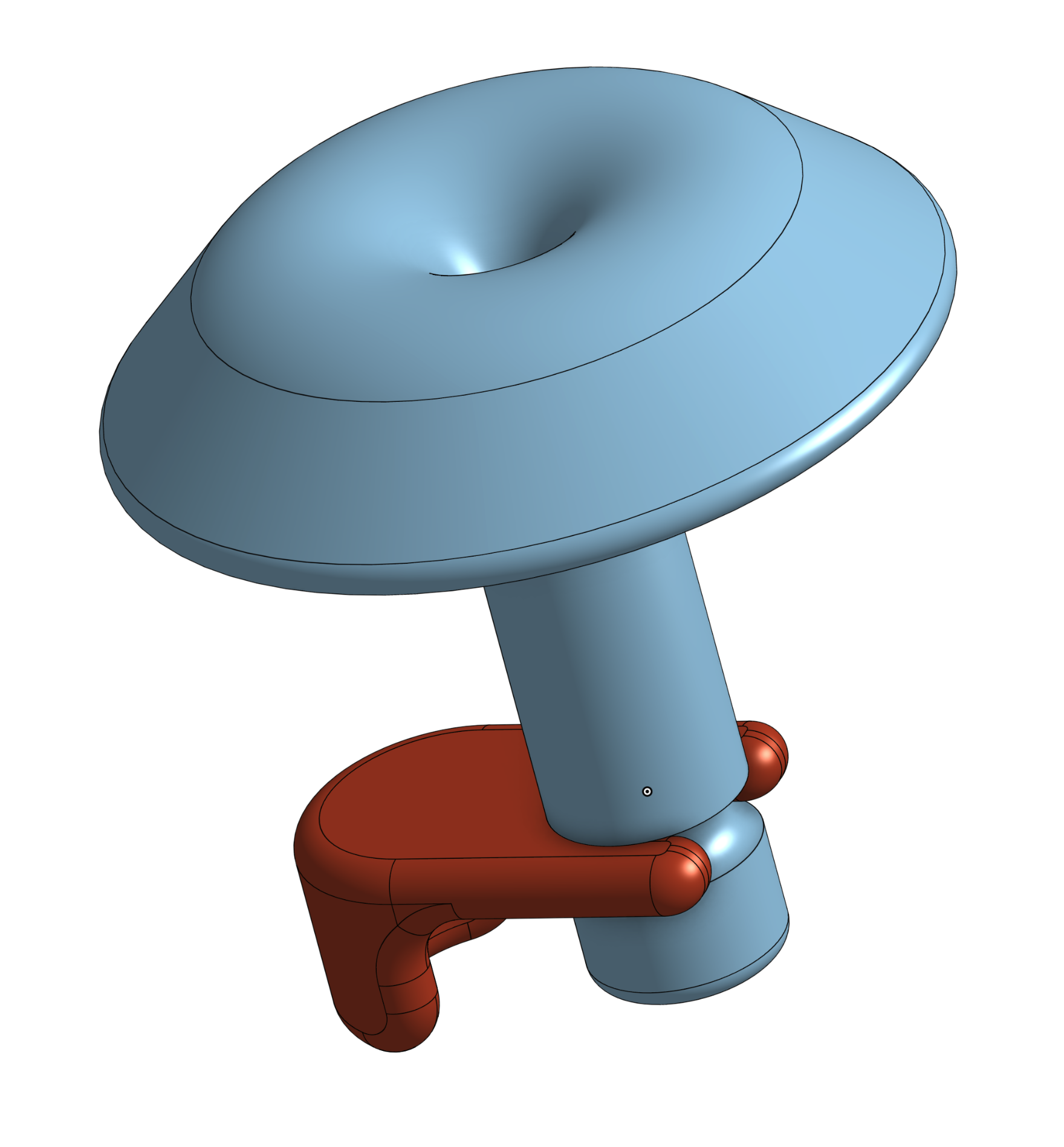 Under-workbench filament guide — miniatura 3