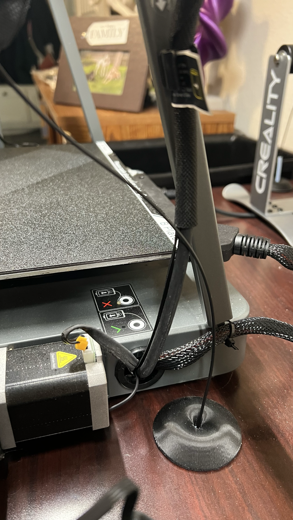 Under-workbench filament guide — miniatura 4