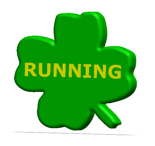 Shamrock Dishwasher Sign