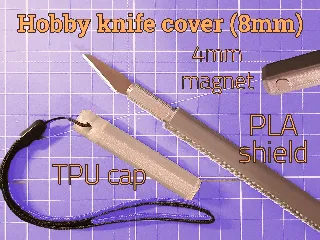 Hobby knife cover