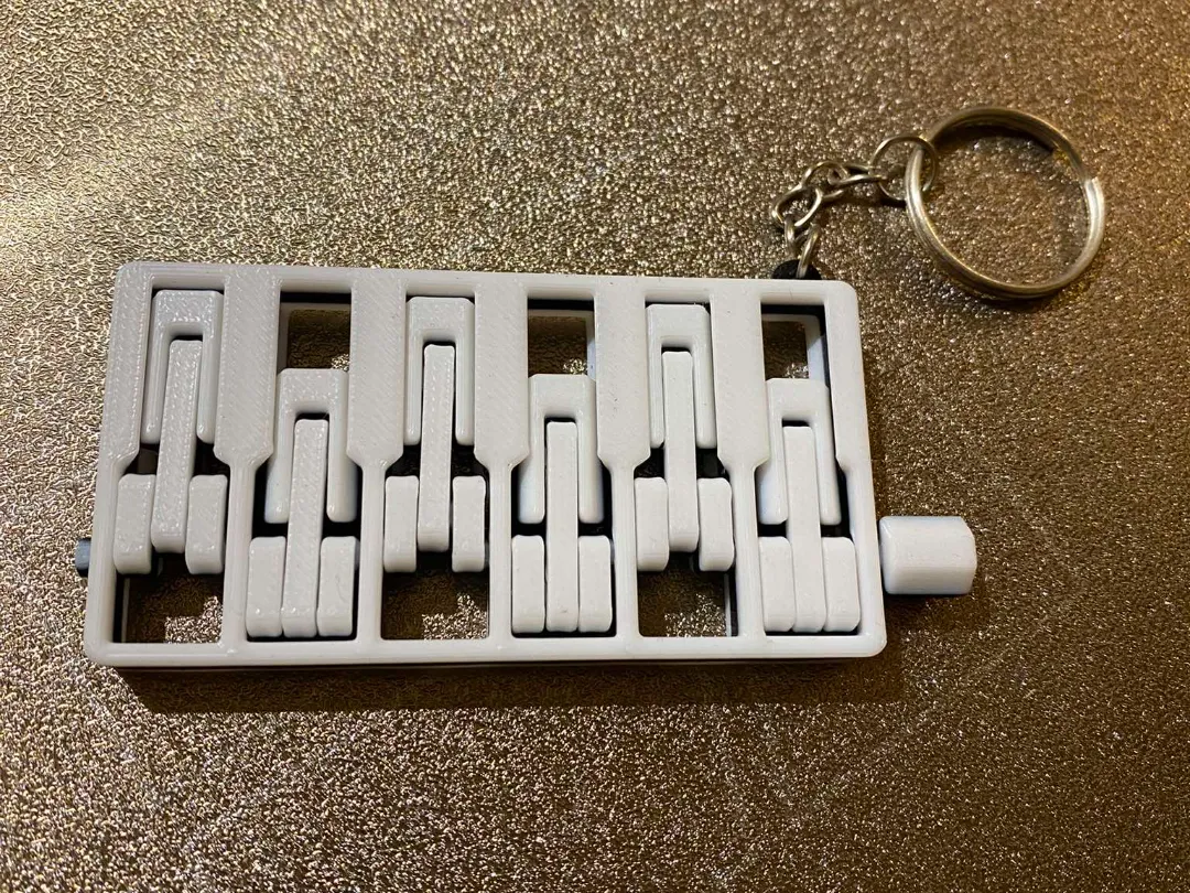 R6 Engine Keychain