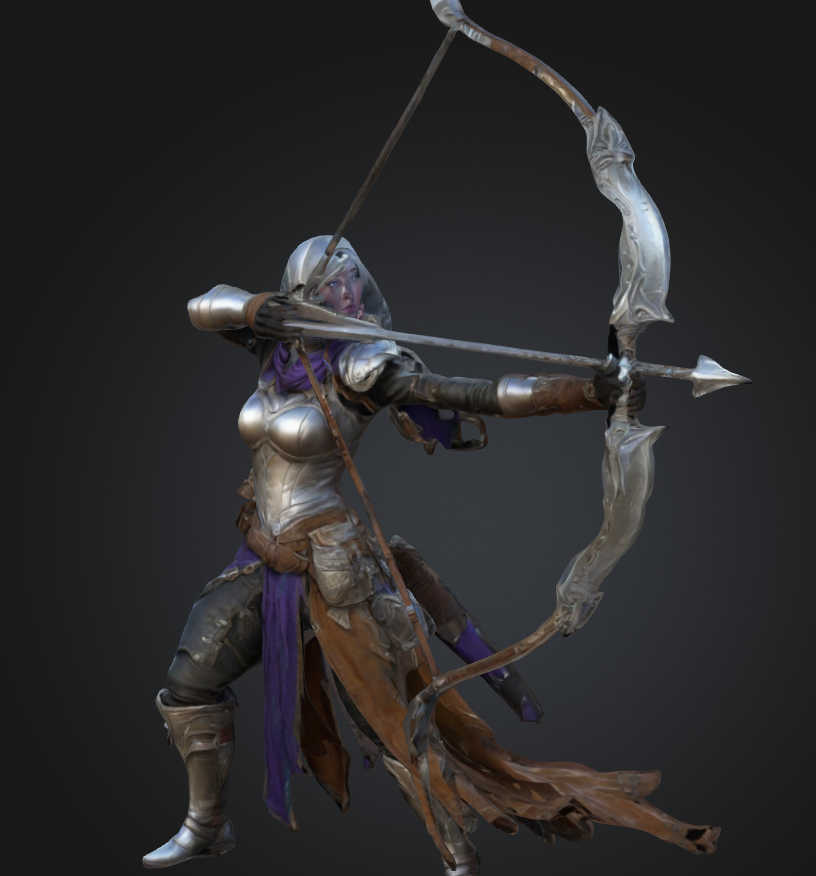 Fantasy Woman Archer