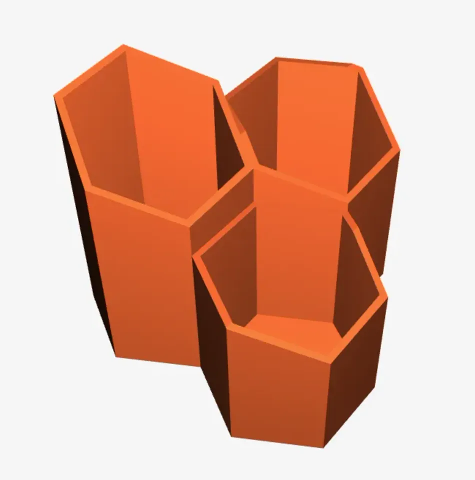 Hexagon Hive Remote Organizer by Tylock | Download free STL model ...