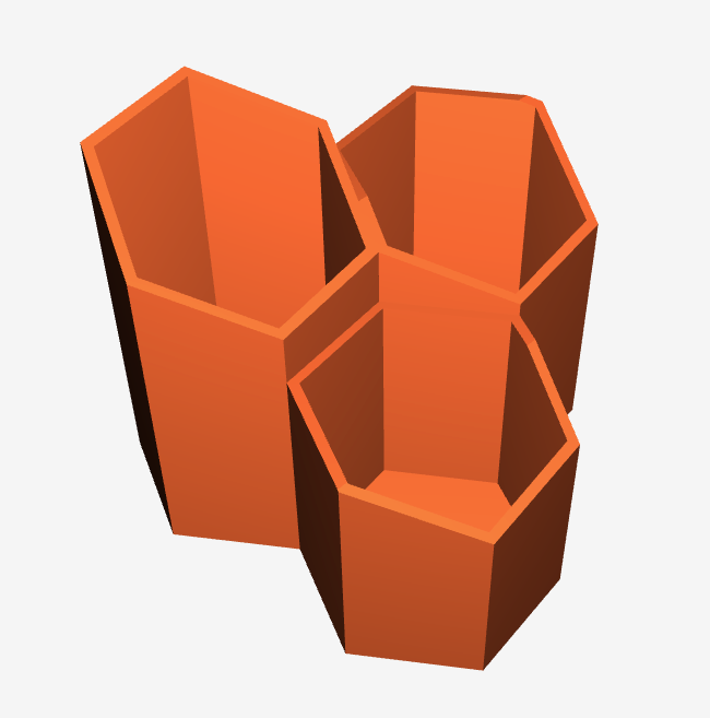 Hexagon Hive Remote Organizer
