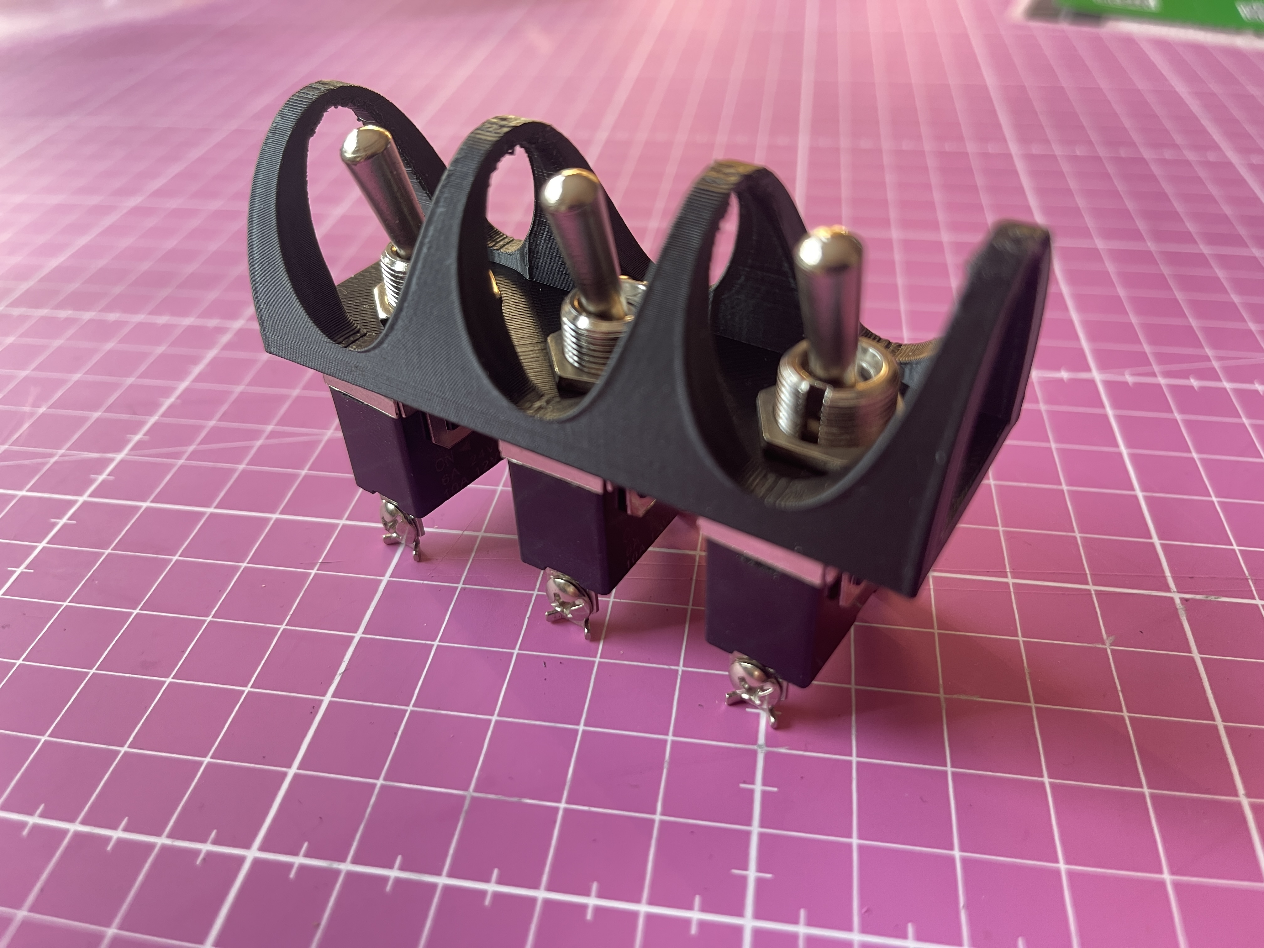 Aircraft-style Switch Guard for Toggle Switches