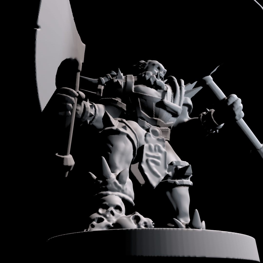 Miniatura 7 do modelo 3D orc warrior