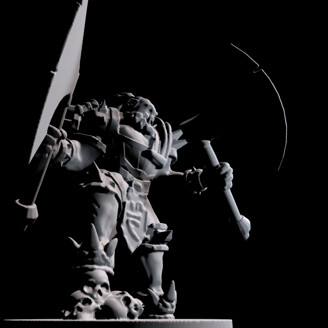 Miniatura 8 do modelo 3D orc warrior
