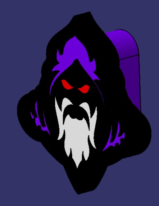 Warlock Figure Head