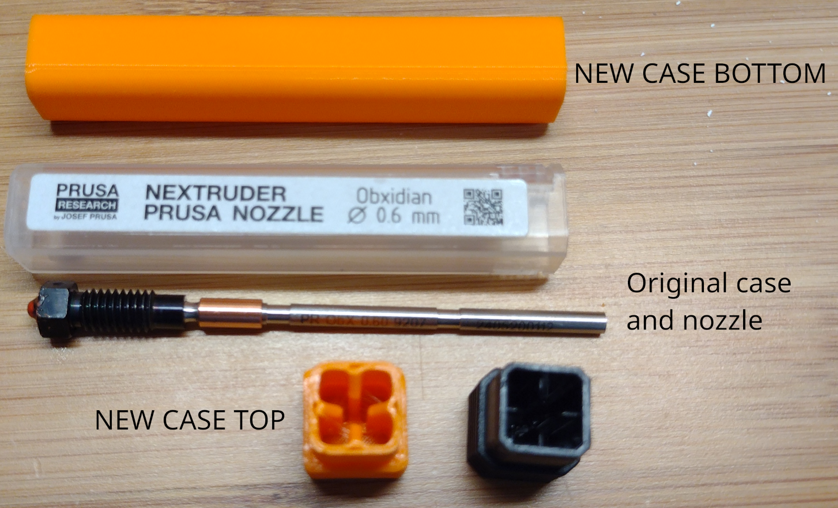 Nextruder Nozzle case
