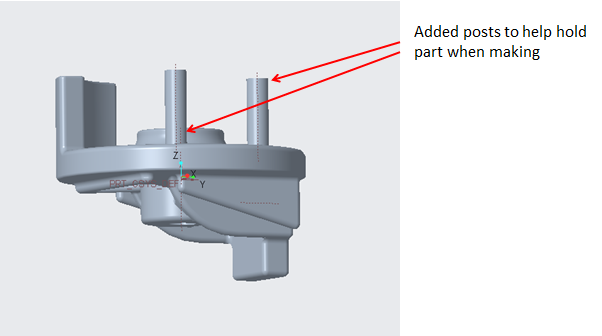 delta mixing valve part