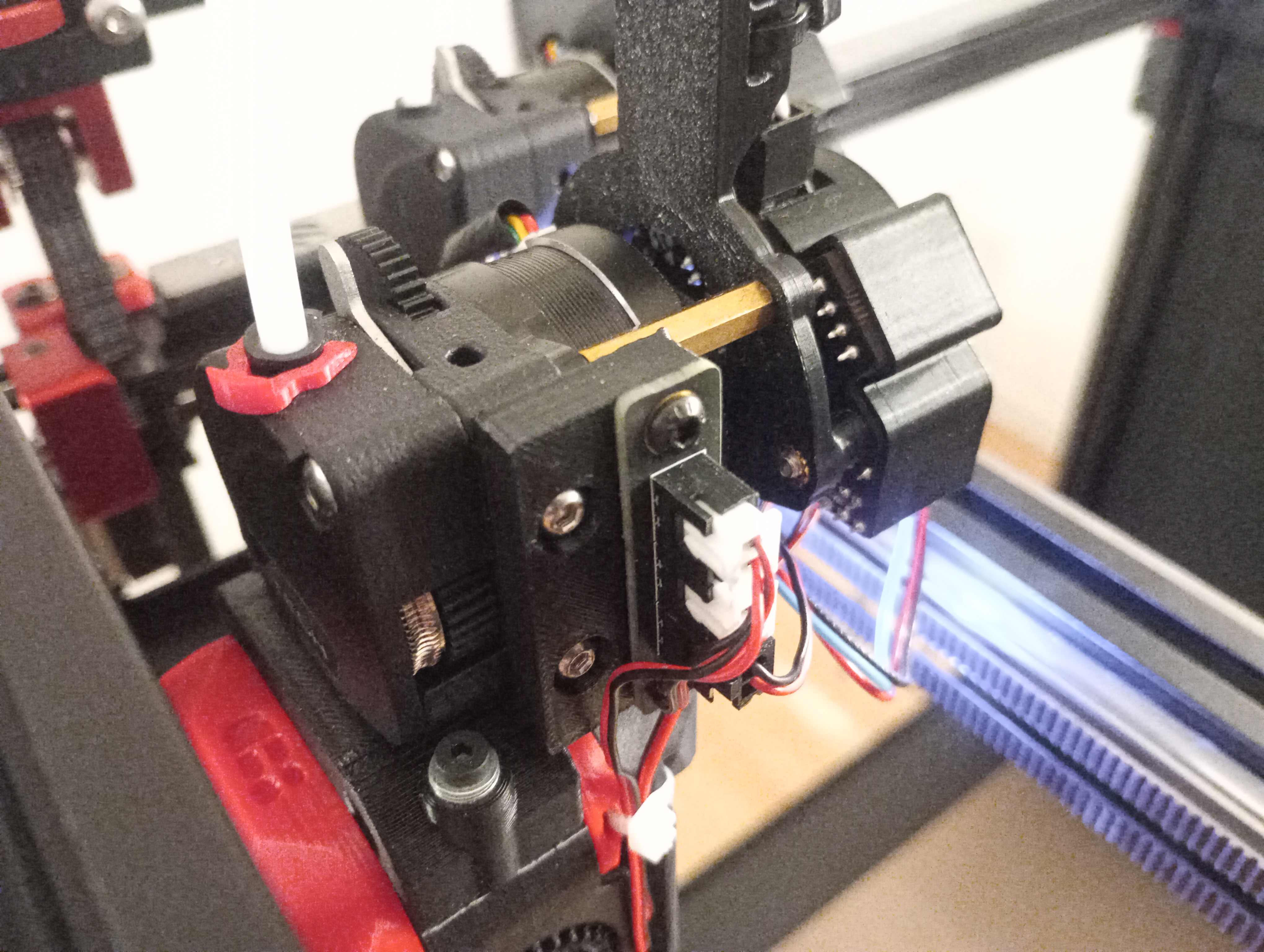 LDO 3x2 JST XH splitter mount for LGX Lite extruder