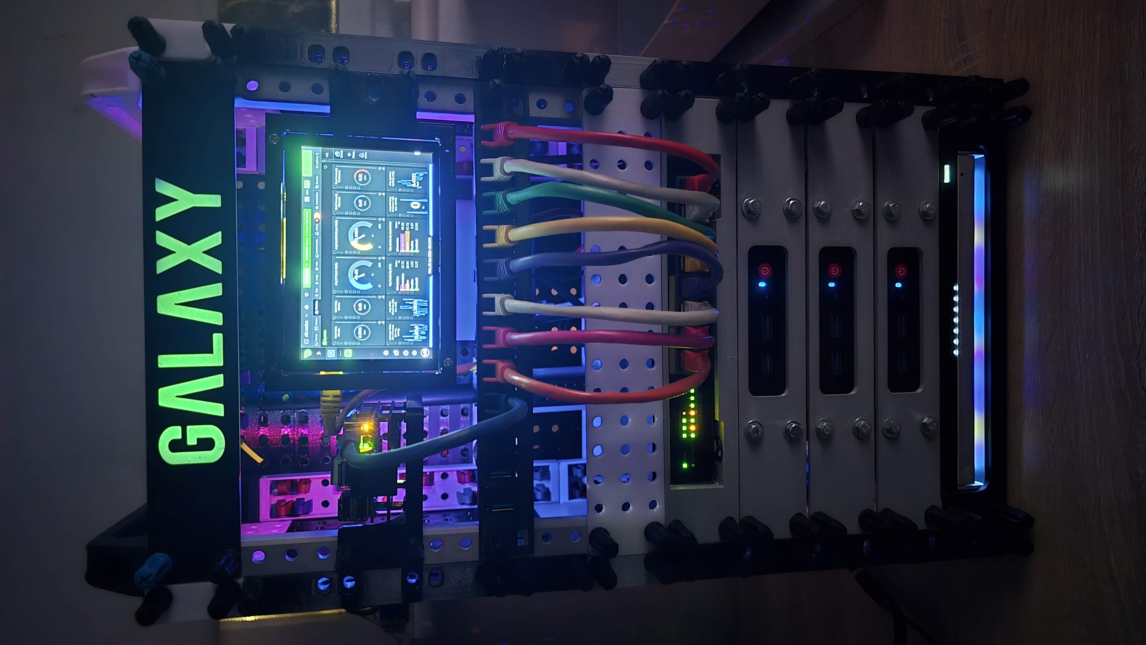 10" Mini Rack. All 3D Printable