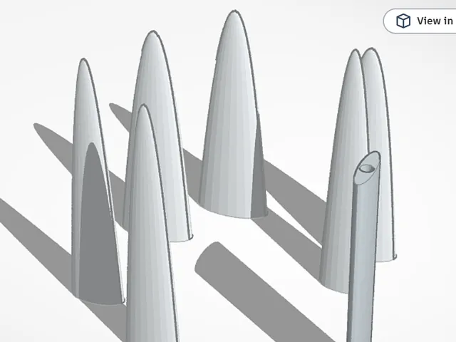 Wind turbine fan blades.
